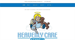 Desktop Screenshot of heavenlycarekennels.com